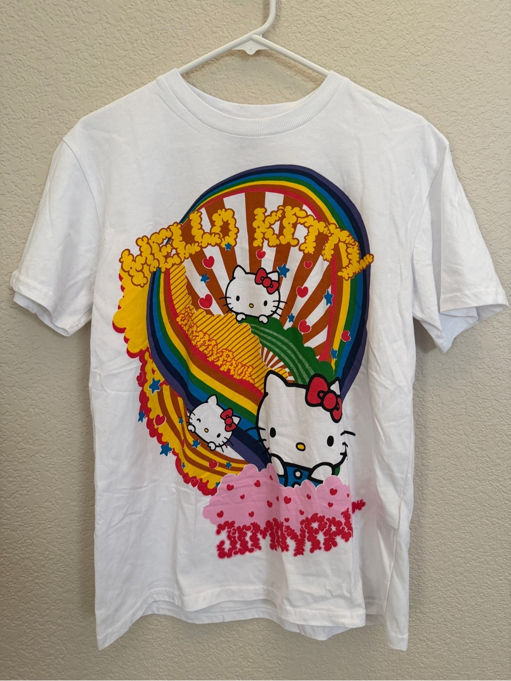 Hello Kitty Jimmy Paul Glitter Tee Medium